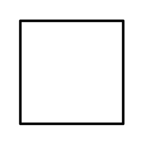 Square freezer paper templates - 50 pack